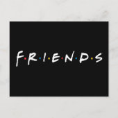 FRIENDS™ Logo Uitnodiging Briefkaart (Voorkant)