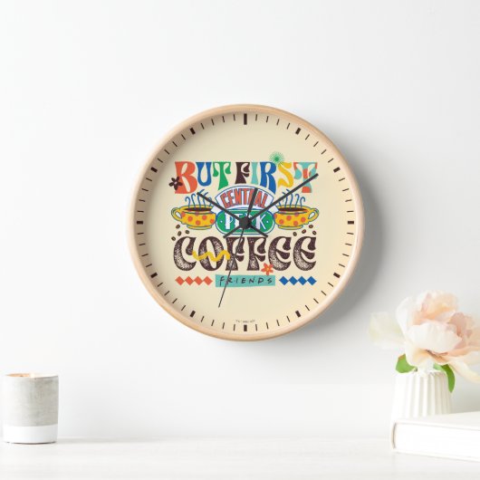 FRIENDS™ | Maar Eerst Koffie Levendig Grafisch (Huis)