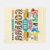 FRIENDS™ | Maar eerst koffie-trilling Fleece Deken (Voorkant (Horizontaal))