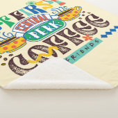 FRIENDS™ | Maar eerst koffie-trilling Sherpa Deken (3/4)