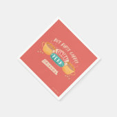 FRIENDS™ | Maar eerste koffie - centraal perk Servet (Hoek)