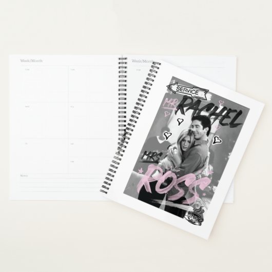 FRIENDS™ | Mevrouw Rachel & Mijnheer Ross Planner (Display)