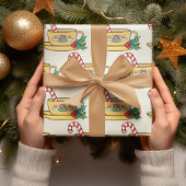 FRIENDS™ | Midden-Perkfeestdag Mok Inpakpapier Vel