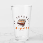 FRIENDS™ | Mijn sandwich Glas (Voorkant)