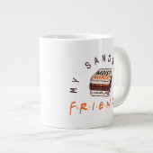 FRIENDS™ | Mijn sandwich Grote Koffiekop (Voorkant rechts)