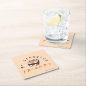 FRIENDS™ | Mijn sandwich Kartonnen Onderzetters (Insitu)