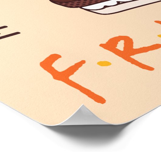 FRIENDS™ | Mijn sandwich Poster (Hoek)