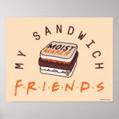 FRIENDS™ | Mijn sandwich Poster (Voorkant)