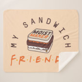 FRIENDS™ | Mijn sandwich Sherpa Deken (Voorkant (horizontaal))
