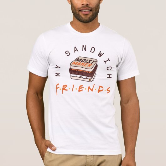FRIENDS™ | Mijn sandwich T-shirt (Voorkant)