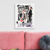 FRIENDS™ | Misschien als ik geen Commando ging! Canvas Afdruk (Insitu (Woonkamer))