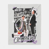 FRIENDS™ | Misschien als ik geen Commando ging! Fleece Deken (Voorkant)