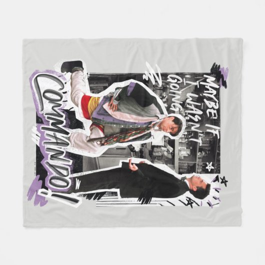FRIENDS™ | Misschien als ik geen Commando ging! Fleece Deken (Voorkant (Horizontaal))
