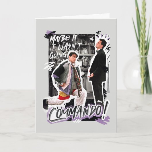 FRIENDS™ | Misschien als ik geen Commando ging! Kaart (Voorkant)