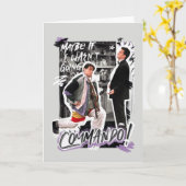 FRIENDS™ | Misschien als ik geen Commando ging! Kaart (Gele Bloem)