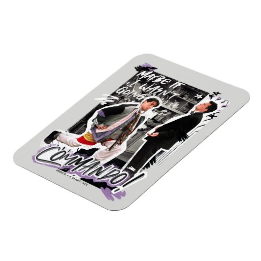 FRIENDS™ | Misschien als ik geen Commando ging! Magneet (Linkerzijde)