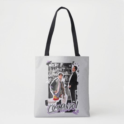 FRIENDS™ | Misschien als ik geen Commando ging! Tote Bag (Voorkant)