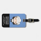 FRIENDS™ | Monica Chibi Bagagelabel (Voorkant horizontaal)