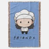 FRIENDS™ | Monica Chibi Deken (Voorkant Verticaal)