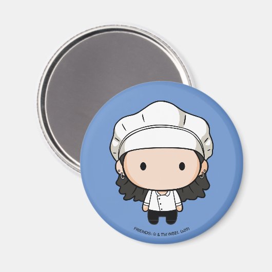 FRIENDS™ | Monica Chibi Magneet (Voorkant / Achterkant)