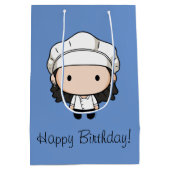 FRIENDS™ | Monica Chibi Medium Cadeauzakje (Achterkant)