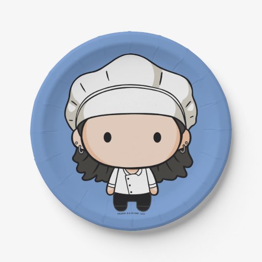 FRIENDS™ | Monica Chibi Papieren Bordje (Voorkant)