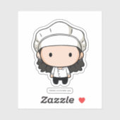 FRIENDS™ | Monica Chibi Sticker (Vel)