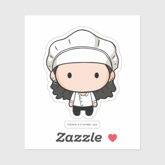 FRIENDS™ | Monica Chibi Sticker (Vel)