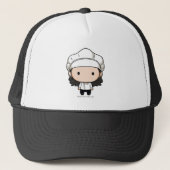 FRIENDS™ | Monica Chibi Trucker Pet (Voorkant)