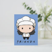 FRIENDS™ | Monica Chibi Uitnodiging Briefkaart (Staand voorkant)
