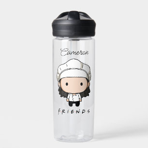 FRIENDS™ Monica Chibi Voeg je naam toe Waterfles