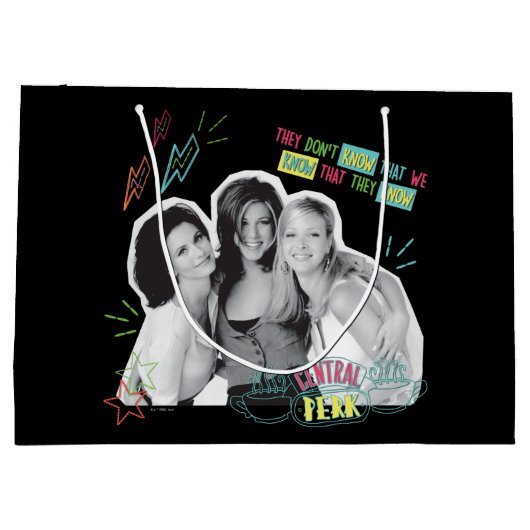 FRIENDS™ | Monica, Rachel en Phoebe Groot Cadeauzakje (Achterkant)