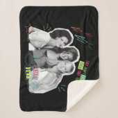 FRIENDS™ | Monica, Rachel en Phoebe Sherpa Deken (Voorkant)