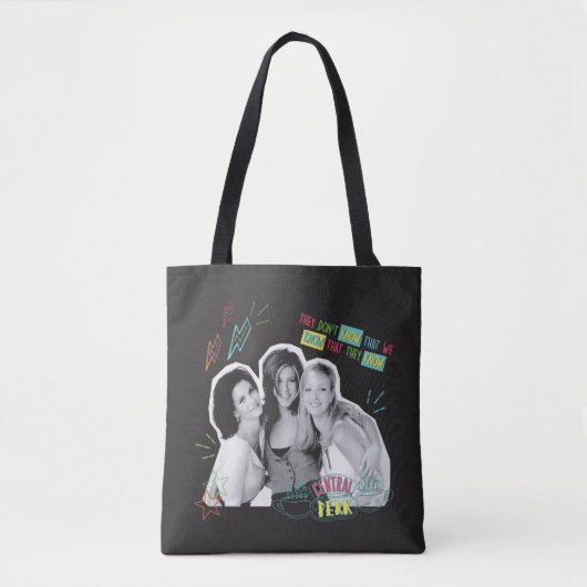FRIENDS™ | Monica, Rachel en Phoebe Tote Bag (Voorkant)