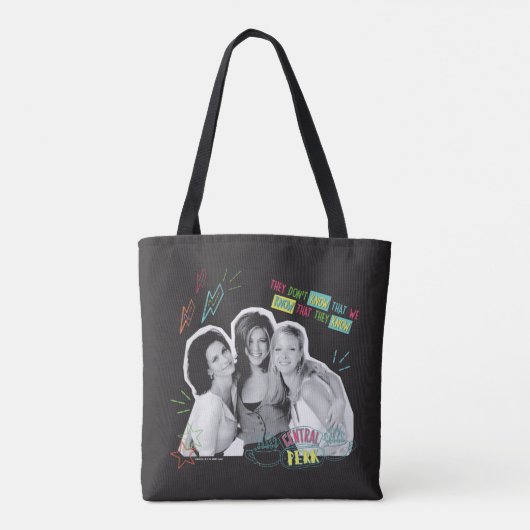 FRIENDS™ | Monica, Rachel en Phoebe Tote Bag (Achterkant)