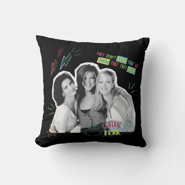 FRIENDS™ | Monica, Rachel & Phoebe Kussen (Voorkant)