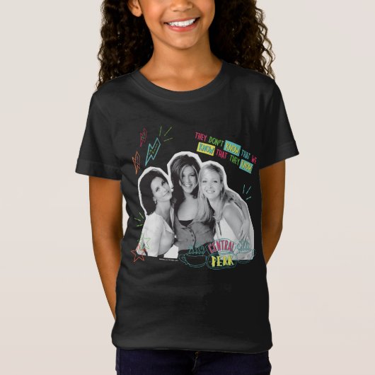 FRIENDS™ | Monica, Rachel & Phoebe T-shirt (Voorkant)