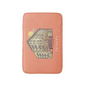 FRIENDS™ | Monica's Appartementsgebouw Badmat (Voorkant Verticaal)