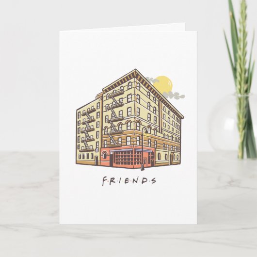 FRIENDS™ | Monica's Appartementsgebouw Kaart (Voorkant)