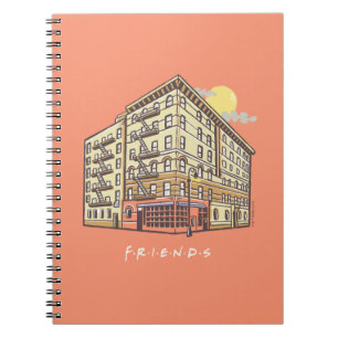 FRIENDS™   Monica's Appartementsgebouw Notitieboek