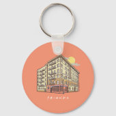 FRIENDS™ | Monica's Appartementsgebouw Sleutelhanger (Achterkant)