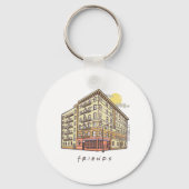 FRIENDS™ | Monica's Appartementsgebouw Sleutelhanger (Achterkant)