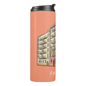 FRIENDS™ | Monica's Appartementsgebouw Thermosbeker (Gedraaid links)