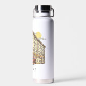 FRIENDS™ | Monica's Appartementsgebouw Waterfles (Achterkant)