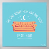 FRIENDS™ | Naar de nacht Poster (Voorkant)