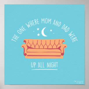 FRIENDS™ Naar de nacht Poster