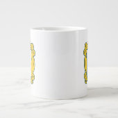 FRIENDS™ Namen in Peephole Grote Koffiekop (Voorkant)