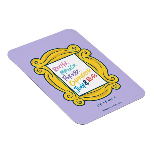 FRIENDS™ Namen in Peephole Magneet (Rechterzijde)
