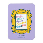 FRIENDS™ Namen in Peephole Magneet (Verticaal)