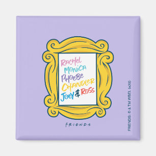 FRIENDS™ Namen in Peephole Magneet